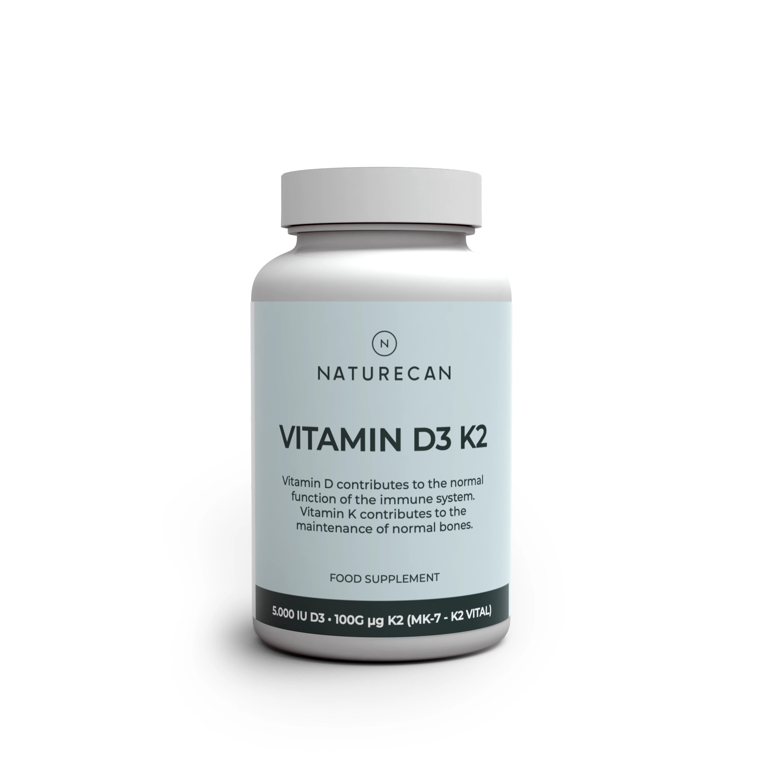 Vitaminas D3 + K2