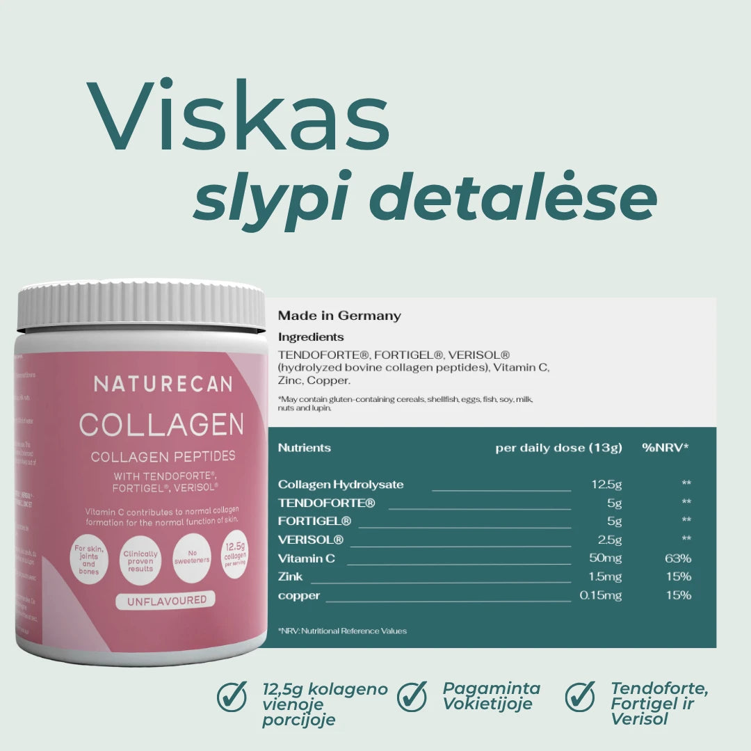 kolagenas geriamas