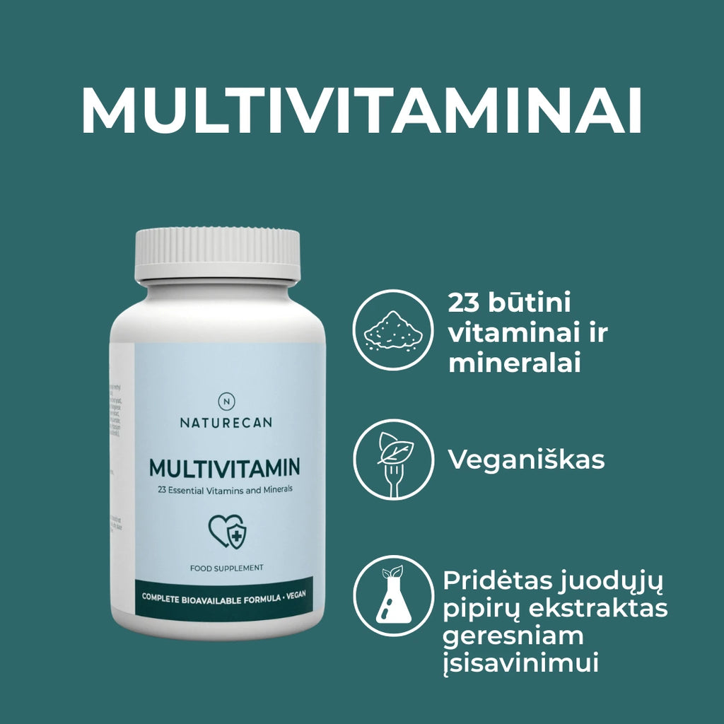multivitaminai moterims