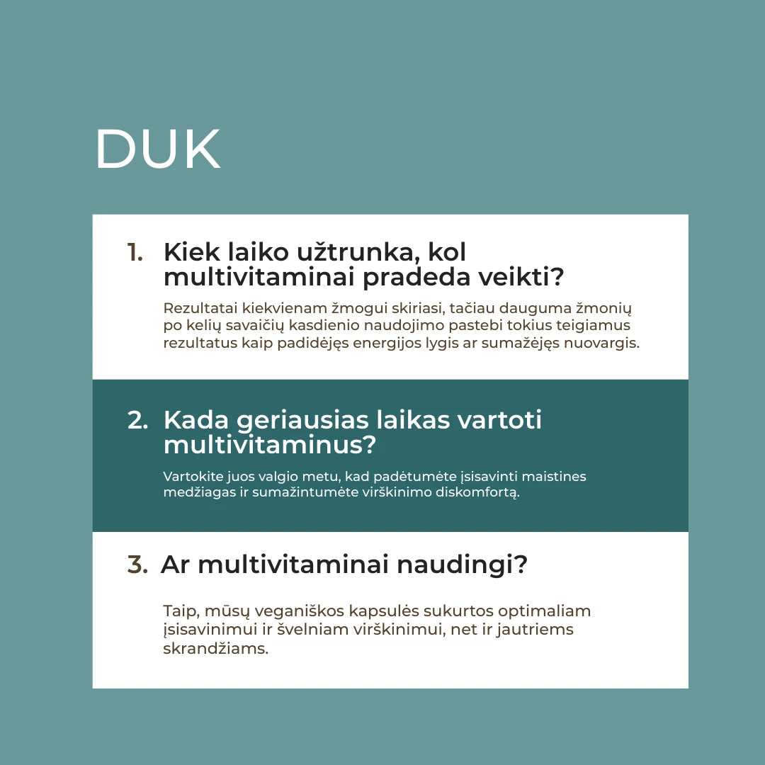 natūralūs multivitaminai