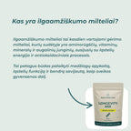 kas yra Longevity milteliai