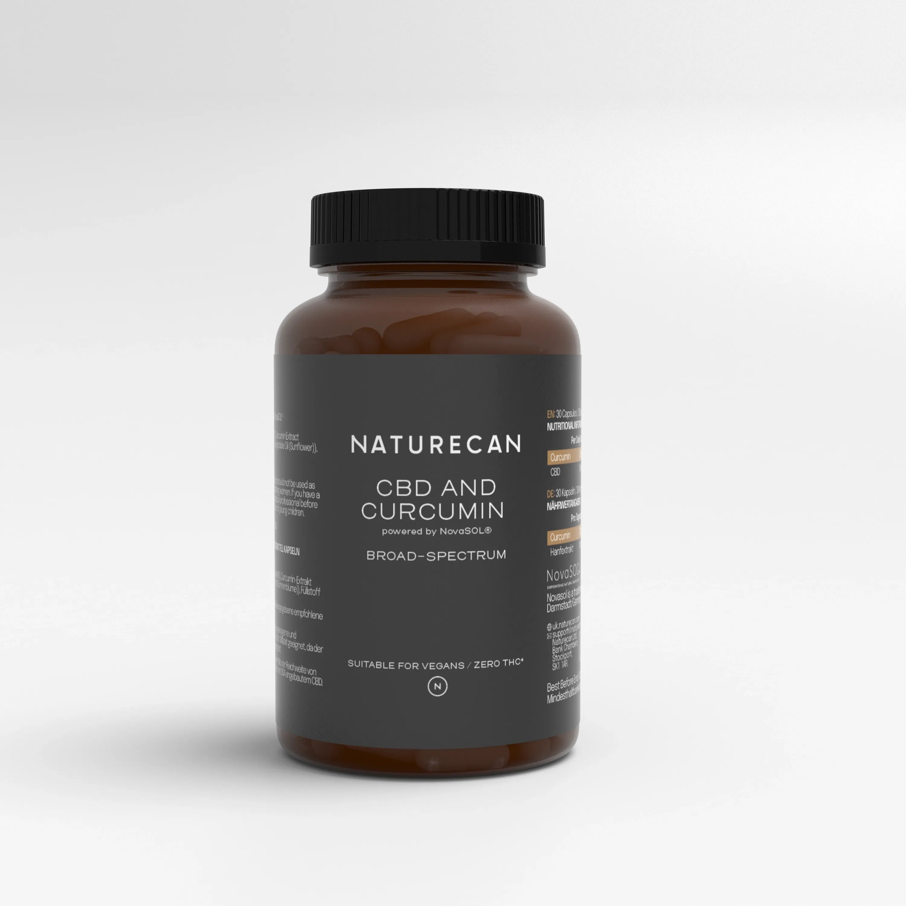 Liquid Gold CBD Kurkuminoido Kapsulės