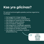glicinas nauda