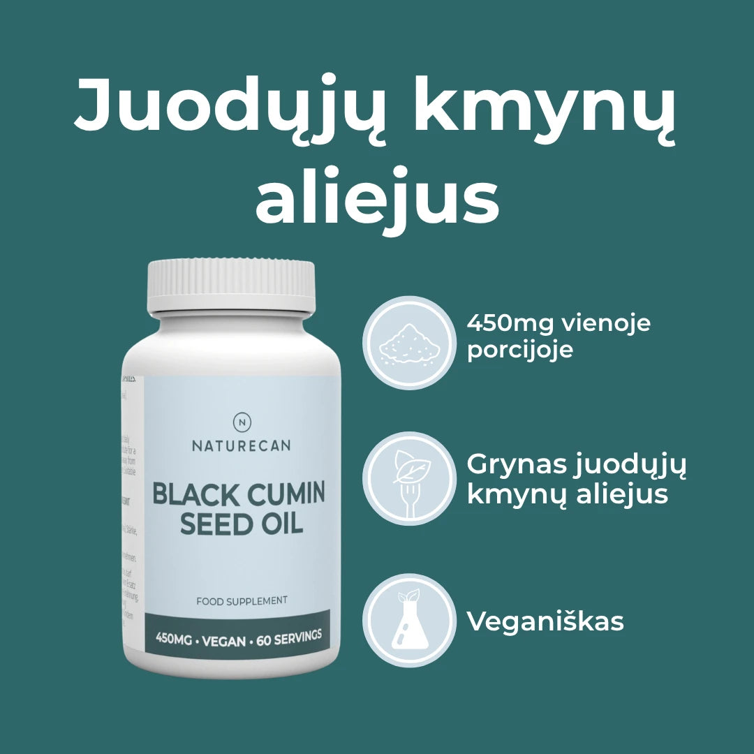 juodojo kmyno aliejus nauda