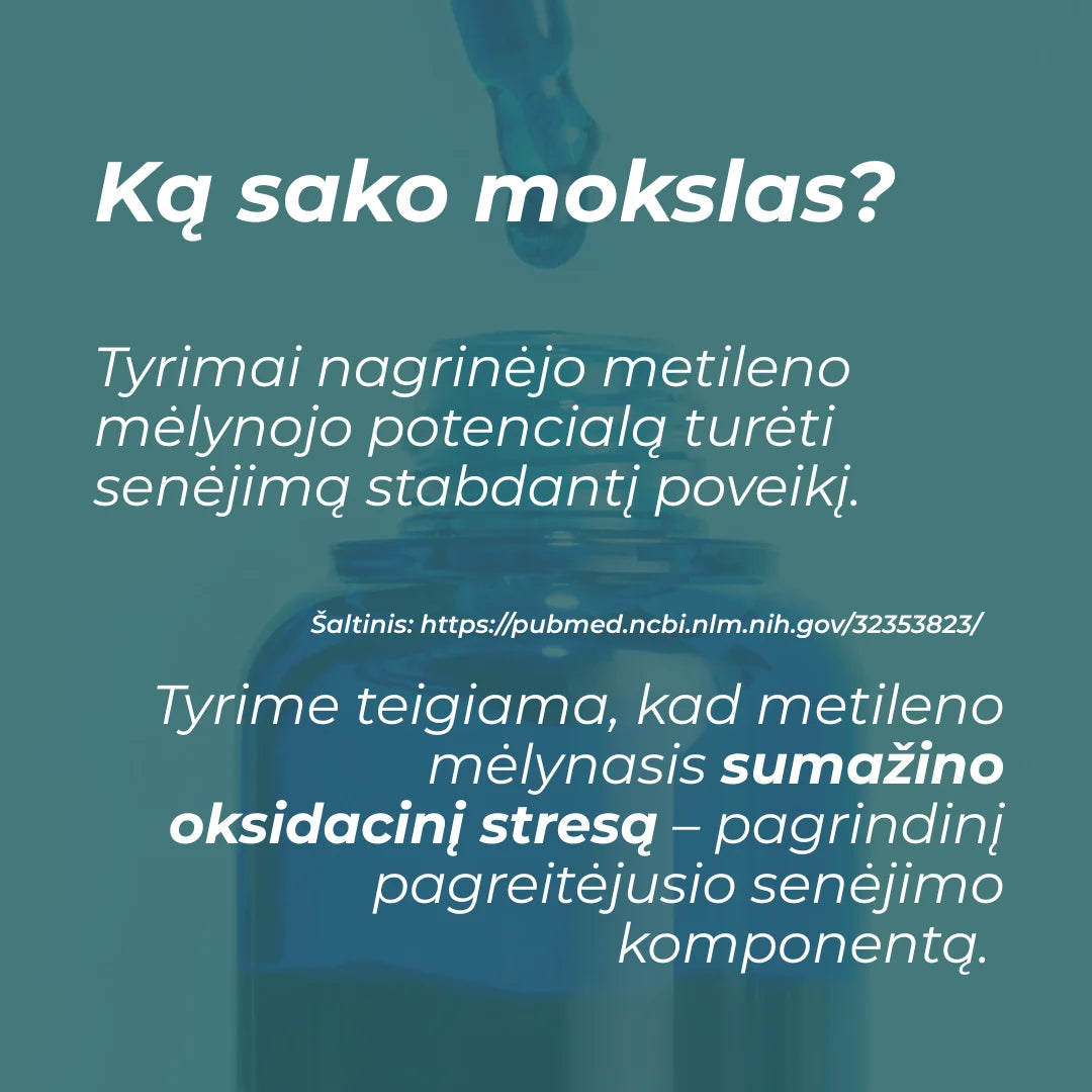 metileno mėlynasis vaistine