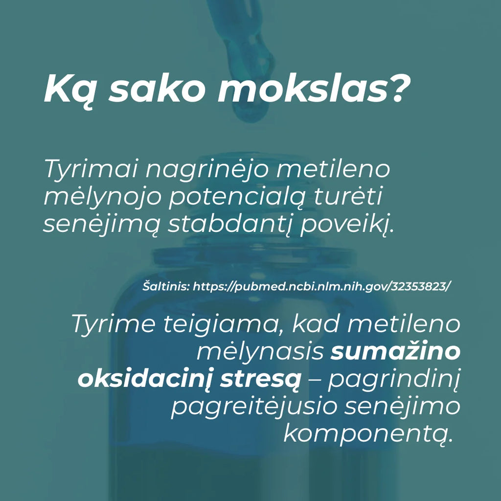 metileno mėlynasis vaistine