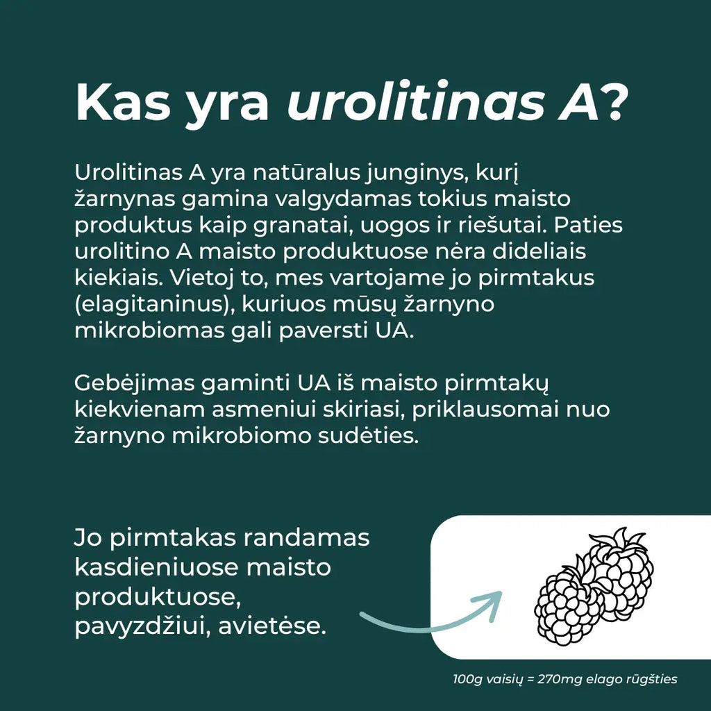 urolitinas a kaina