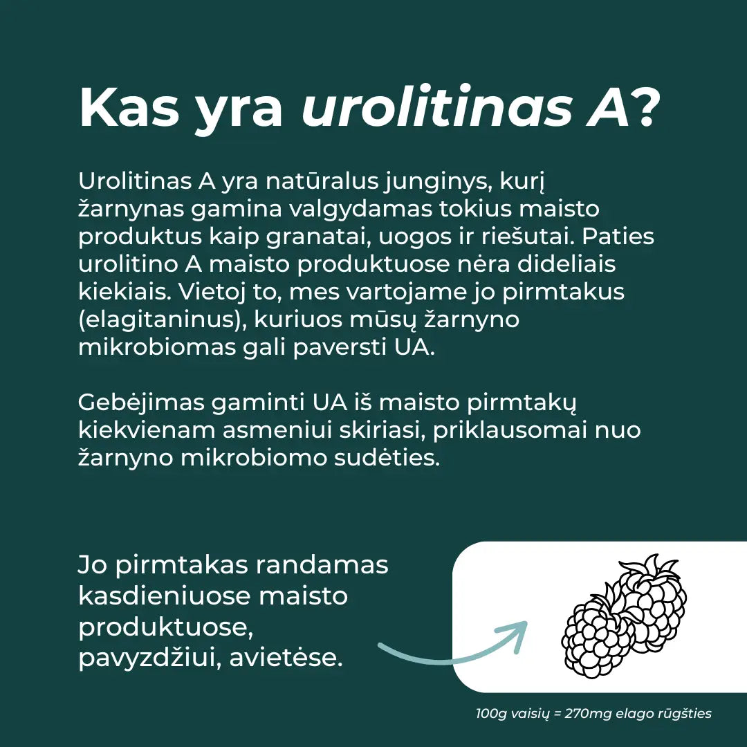 urolitinas a kaina