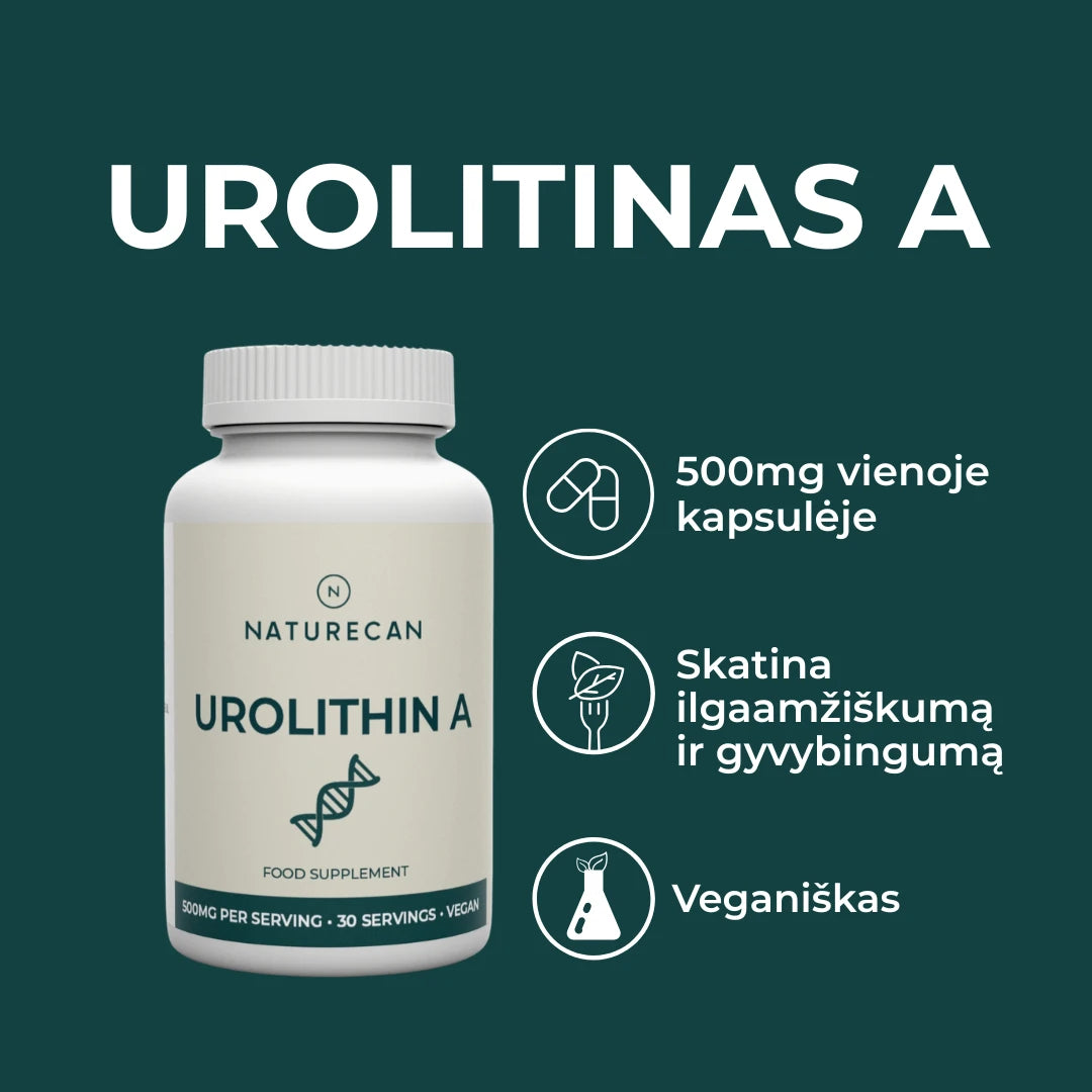 urolitinas a papildai