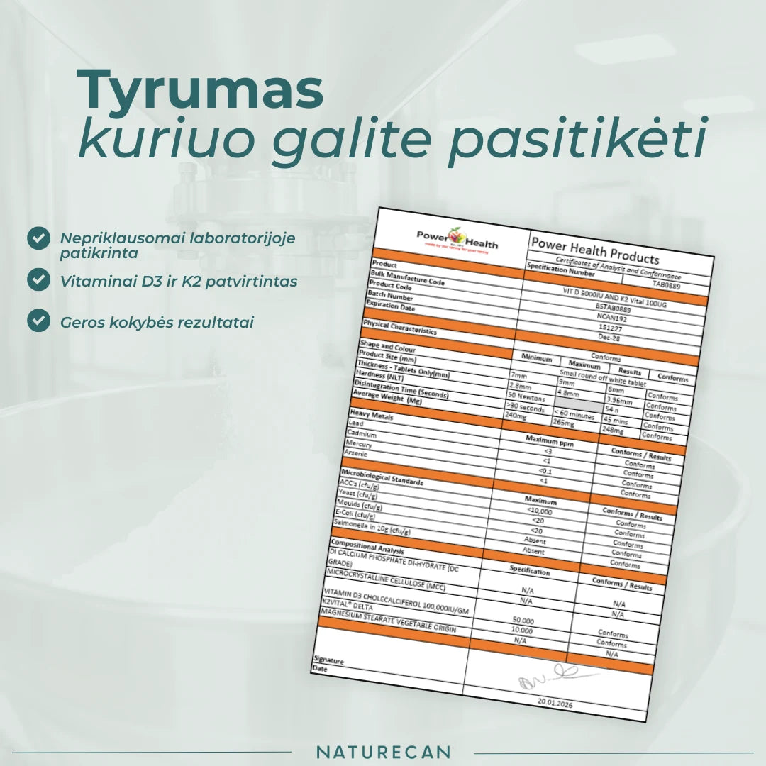vitaminas k2 d3