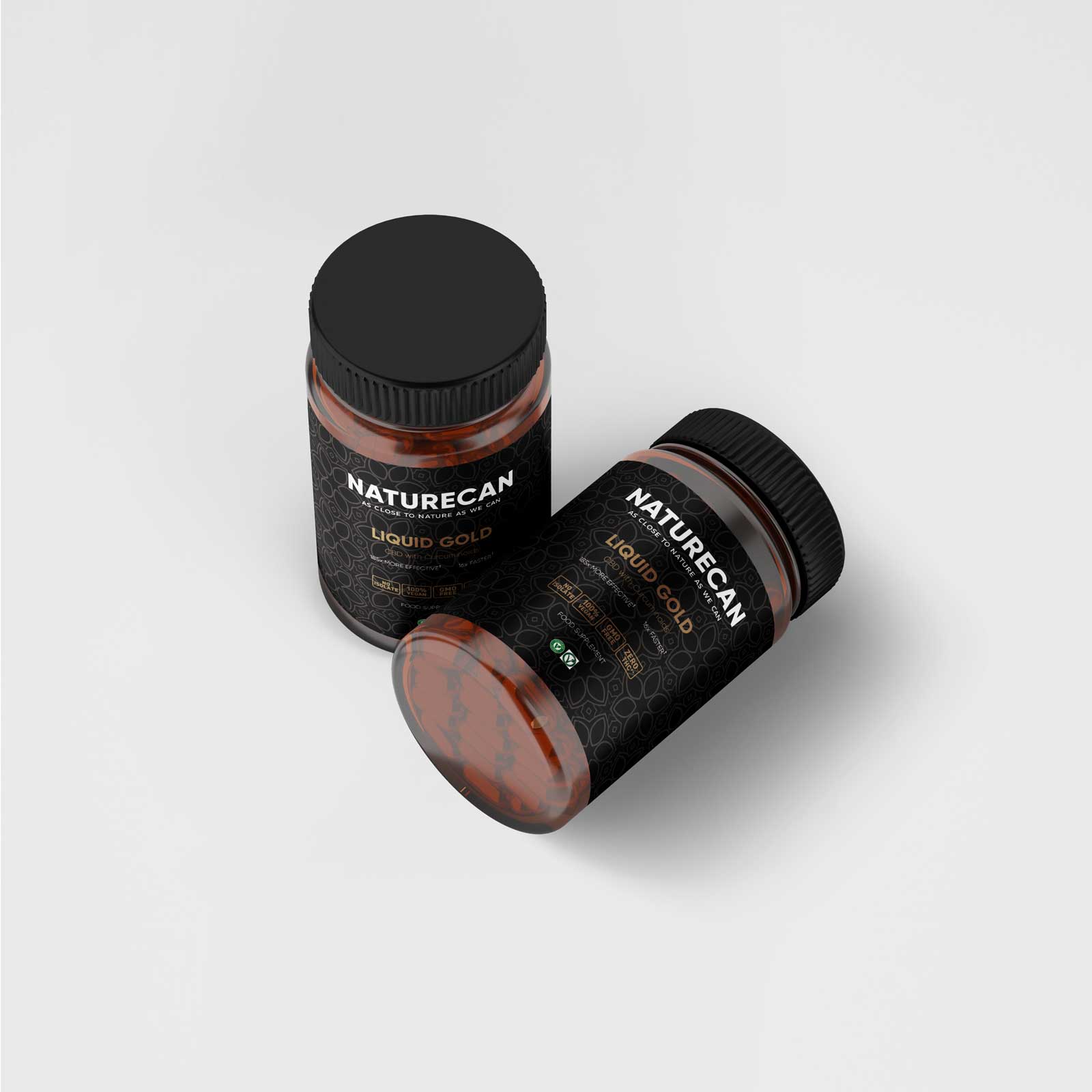 Naturecan CBD kapszula kurkumával