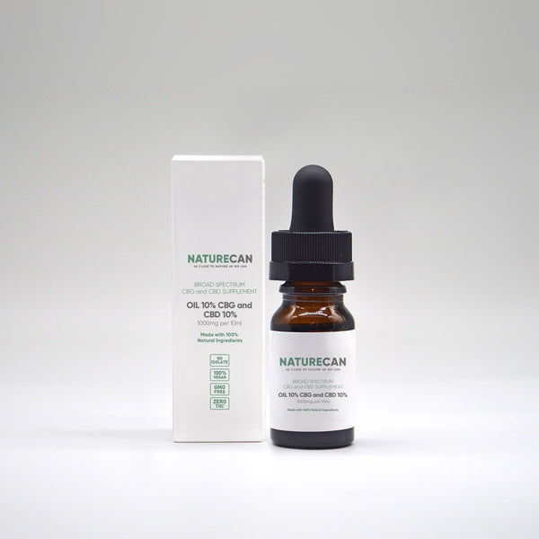 CBG & CBD aliejus (10% plius 10%)