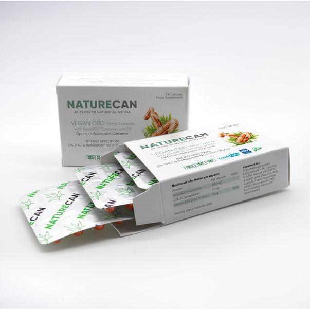 veganiskas cbd su kurkuminu ir D3
